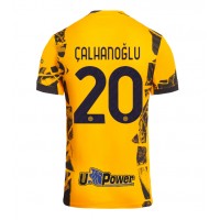 Camisa de Futebol Inter Milan Hakan Calhanoglu #20 Equipamento Alternativo 2024-25 Manga Curta